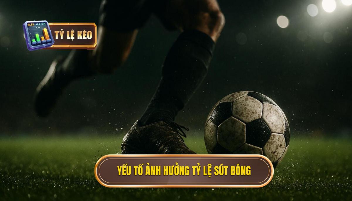 Các yếu tố ảnh hưởng trực tiếp đến tỷ lệ sút bóng bị chặn