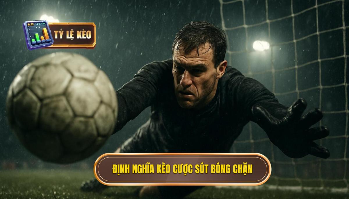 Hiểu đúng về định nghĩa kèo cược tổng số lần sút bóng bị chặn
