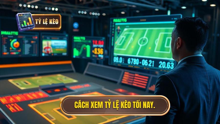 Cách xem tỷ lệ kèo tối nay