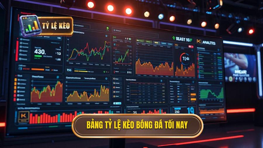 Bảng tỷ lệ kèo bóng đá tối nay
