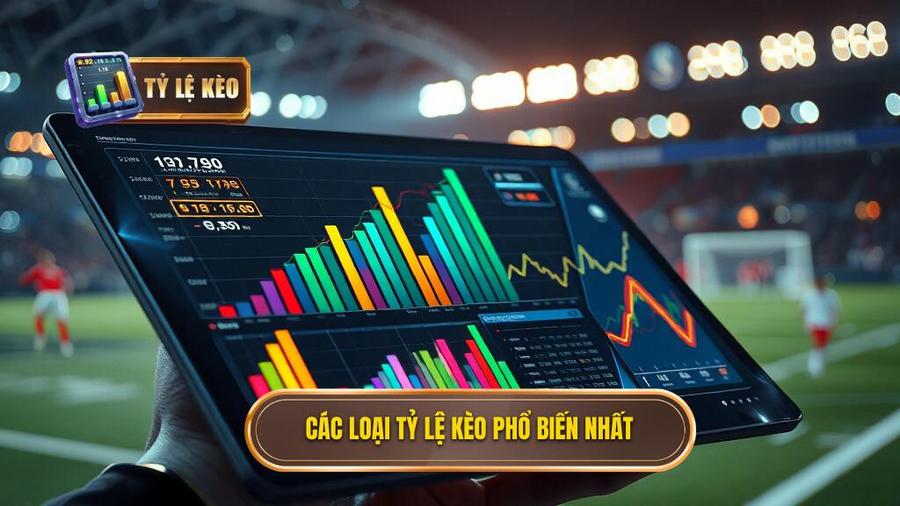 Các loại tỷ lệ kèo tối nay phổ biến nhất hiện nay