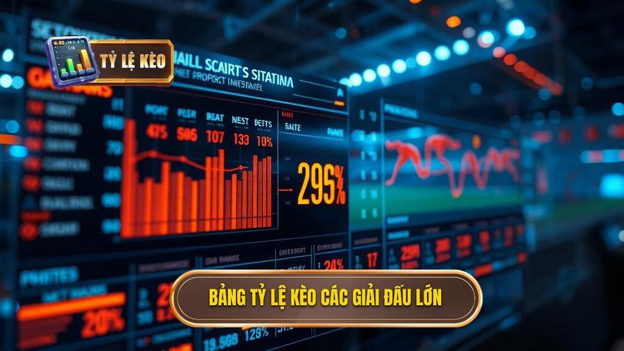 Bảng tổng hợp tỷ lệ kèo tối nay cho các giải đấu lớn